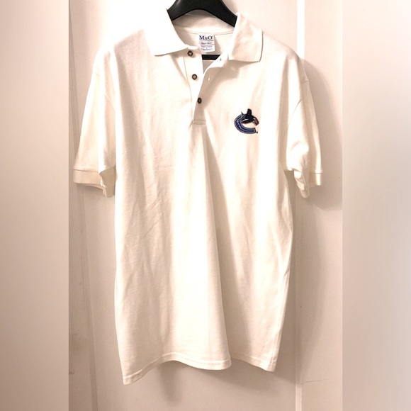 M & O KNITS SPORT SHIRT 100% PRESHRUNK COTTON SZ MEDIUM - Picture 4 of 12